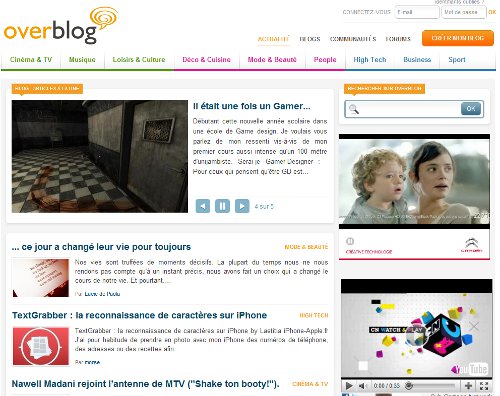 Découvrir Over-Blog